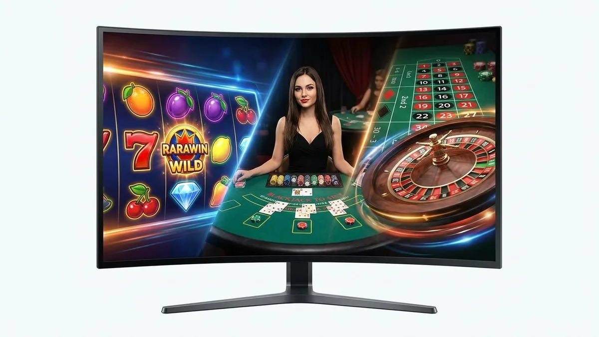 Casino-Spiele bei Rarawin