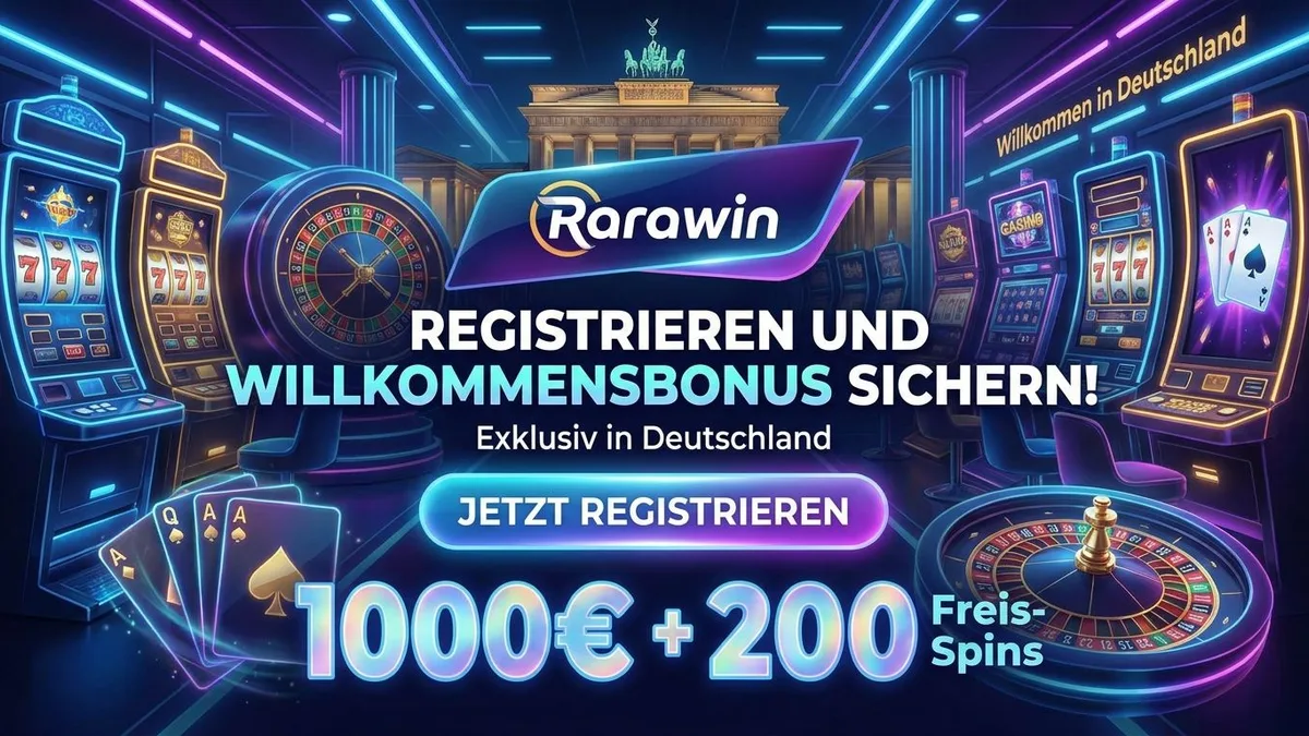 Registrieren mit Bonus